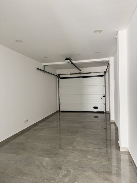 Clean basement after